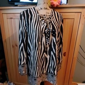 Animal Print Tunic